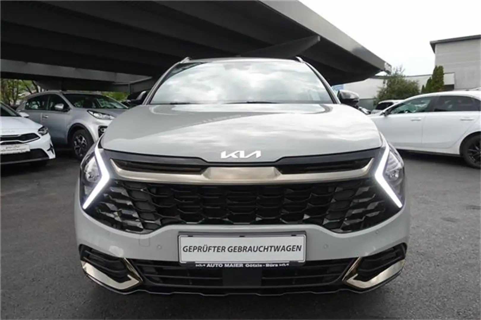 Kia Sportage 1,6 TGDI 48V Anniversary DCT NEUPREIS EUR Grau - 2