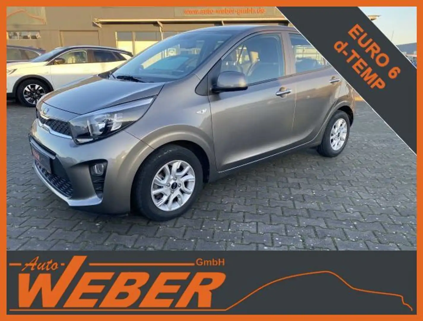 Kia Picanto 1.0 MPI Klima Navi Kamera Braun - 1