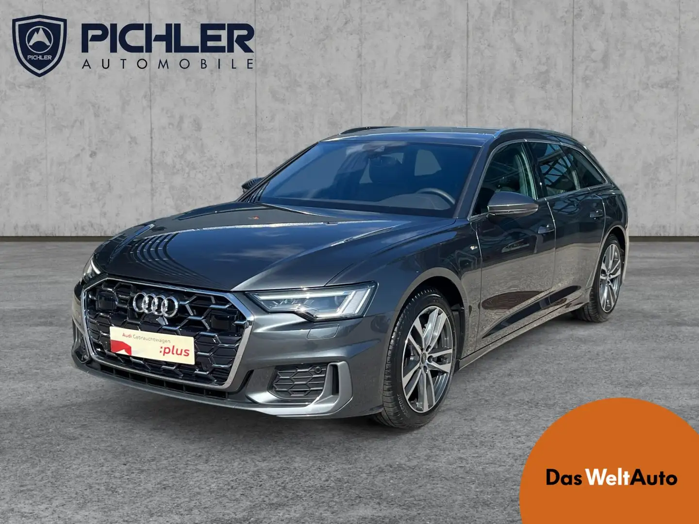 Audi A6 50 TFSI e quattro S line Gris - 1