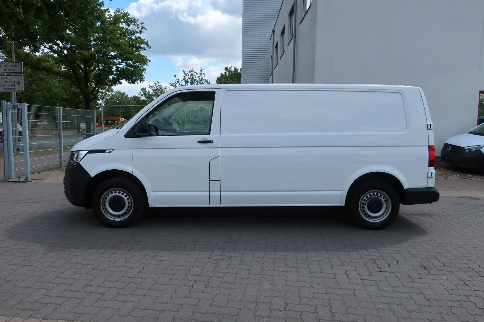 Volkswagen T6 Transporter T6.1 Transporter Kasten lang FWD / Klima / PDC Blanc - 2