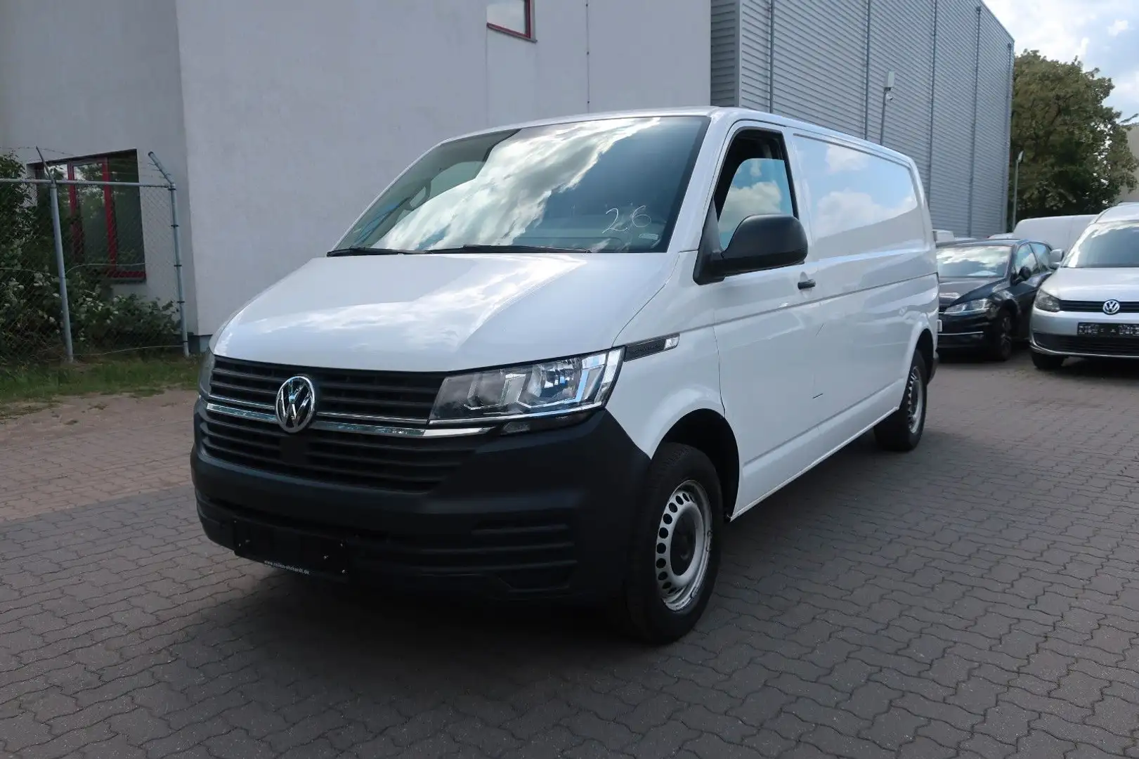 Volkswagen T6 Transporter T6.1 Transporter Kasten lang FWD / Klima / PDC Blanc - 1