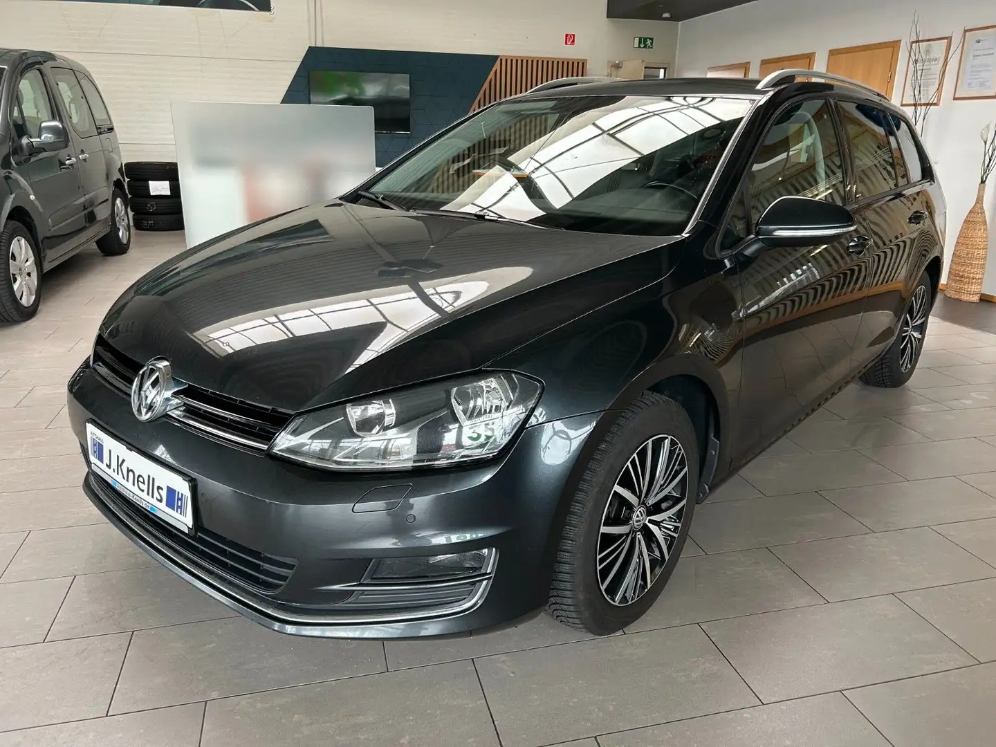 Volkswagen Golf VII Var. Allstar BMT/Orig.202200km/NAVI/SHZ Grijs - 1