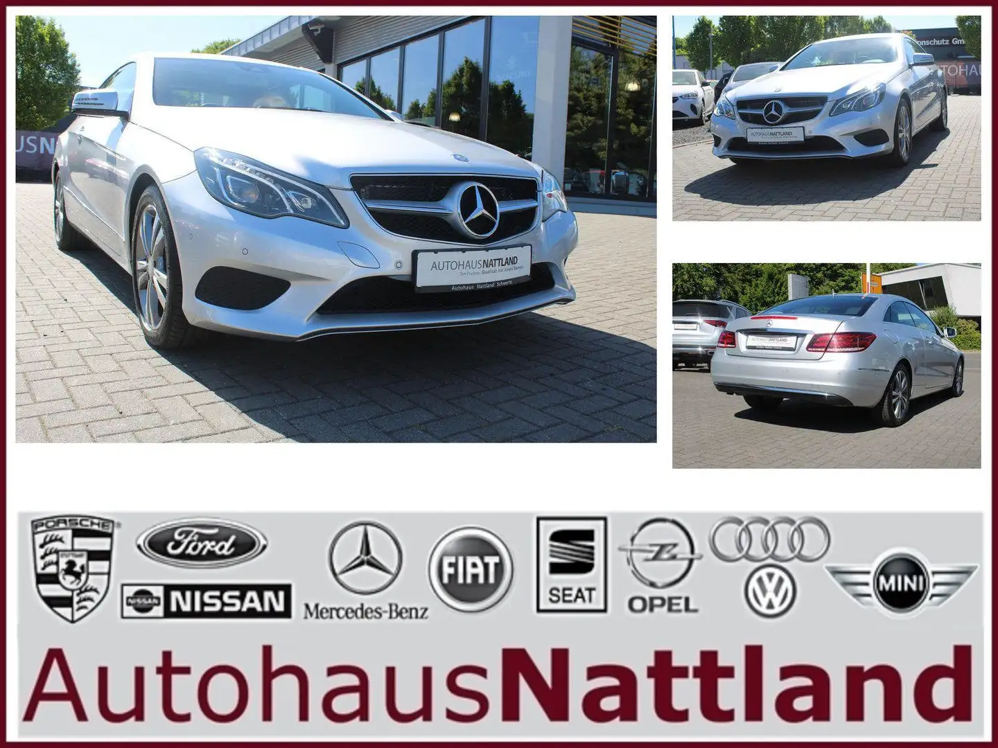 Mercedes-Benz E 400 Coupé Autom. LED Navi MB-100 Garantie Argent - 1