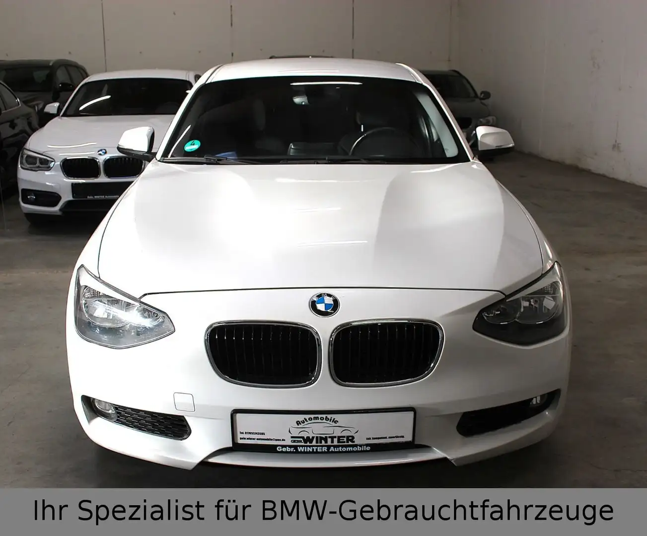 BMW 118 i Lim. 5-trg. SHZ*MFL Weiß - 2