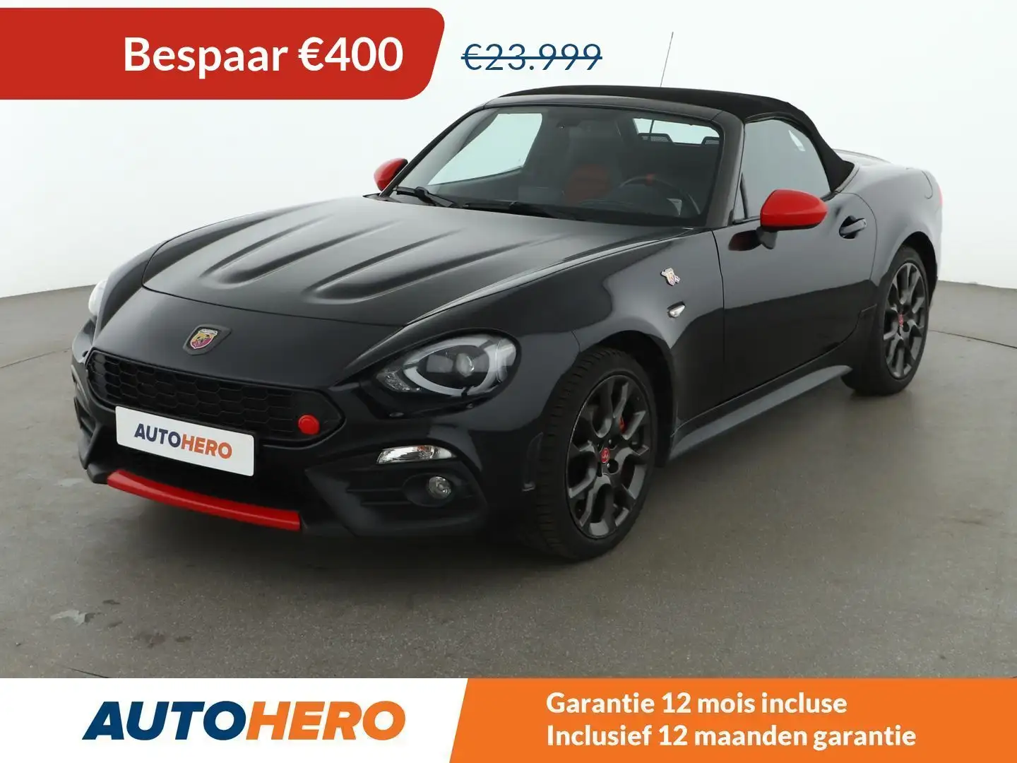 Abarth 124 Spider 1.4 Turbo Noir - 1