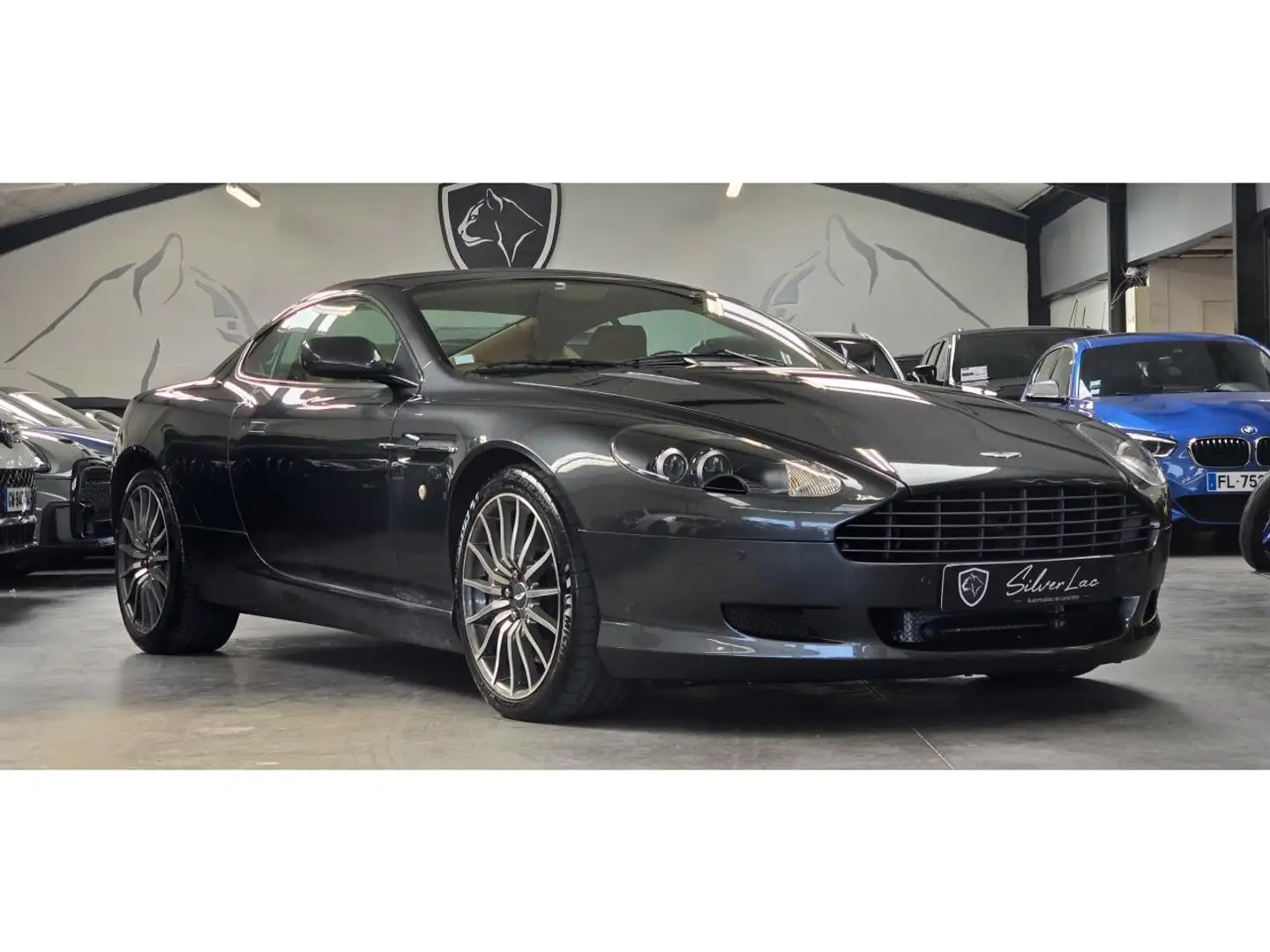Aston Martin DB9 COUPE 5.9 V12 477 BVA Touchtronic  PHASE 1.5 / HIS Gris - 2