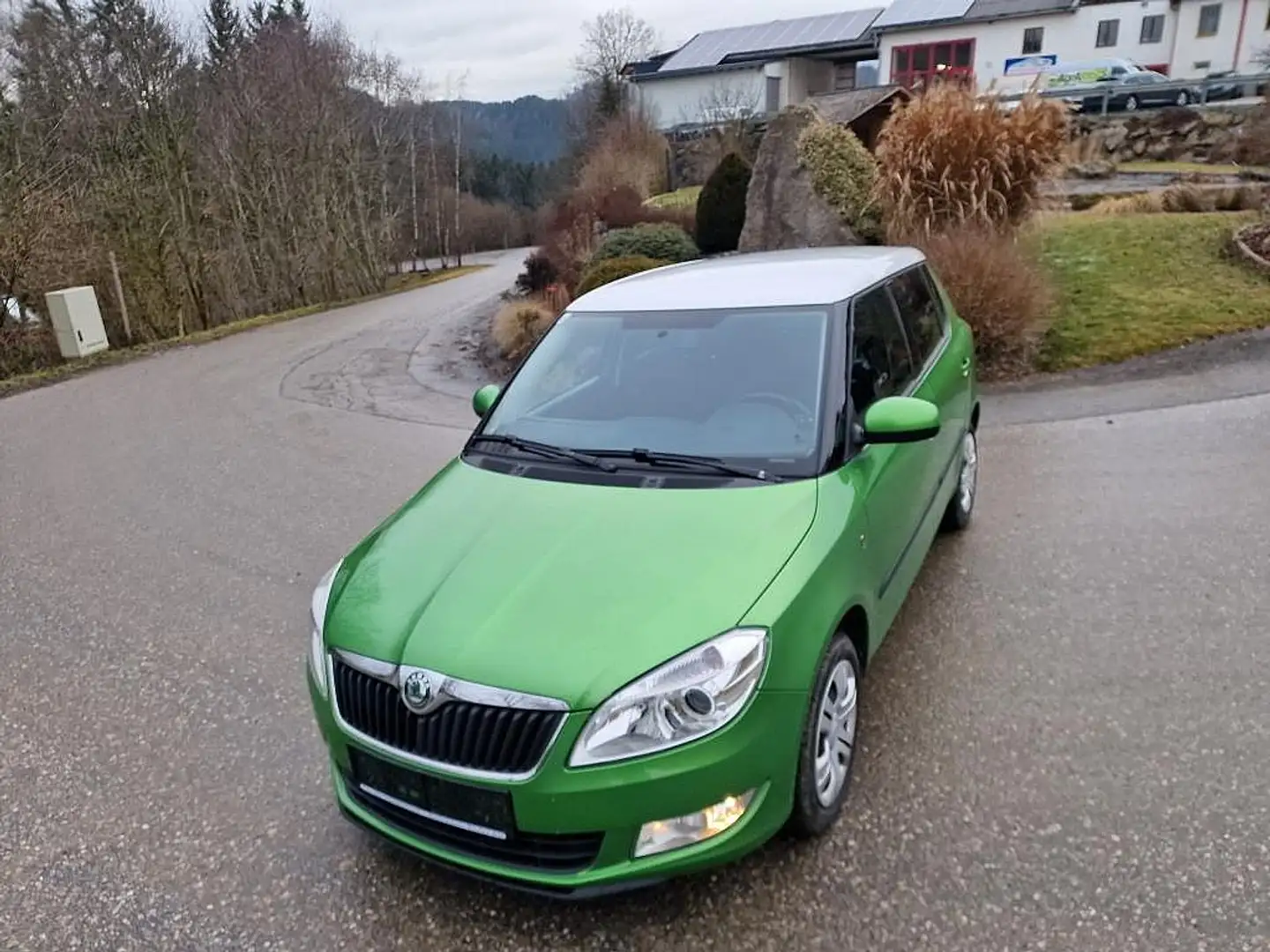 Skoda Fabia Ambiente Elegance 1,6 TDI Sitzh. Mittelarmlehne Grün - 2