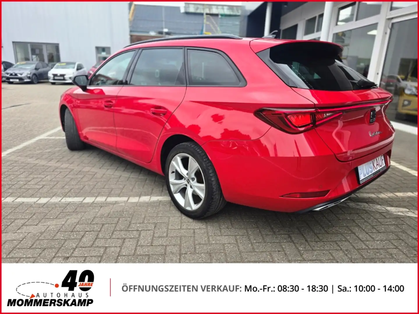 SEAT Leon Sportstourer FR e-HYBRID 1.4+Lederlenkrad+Keyless+ Roşu - 2