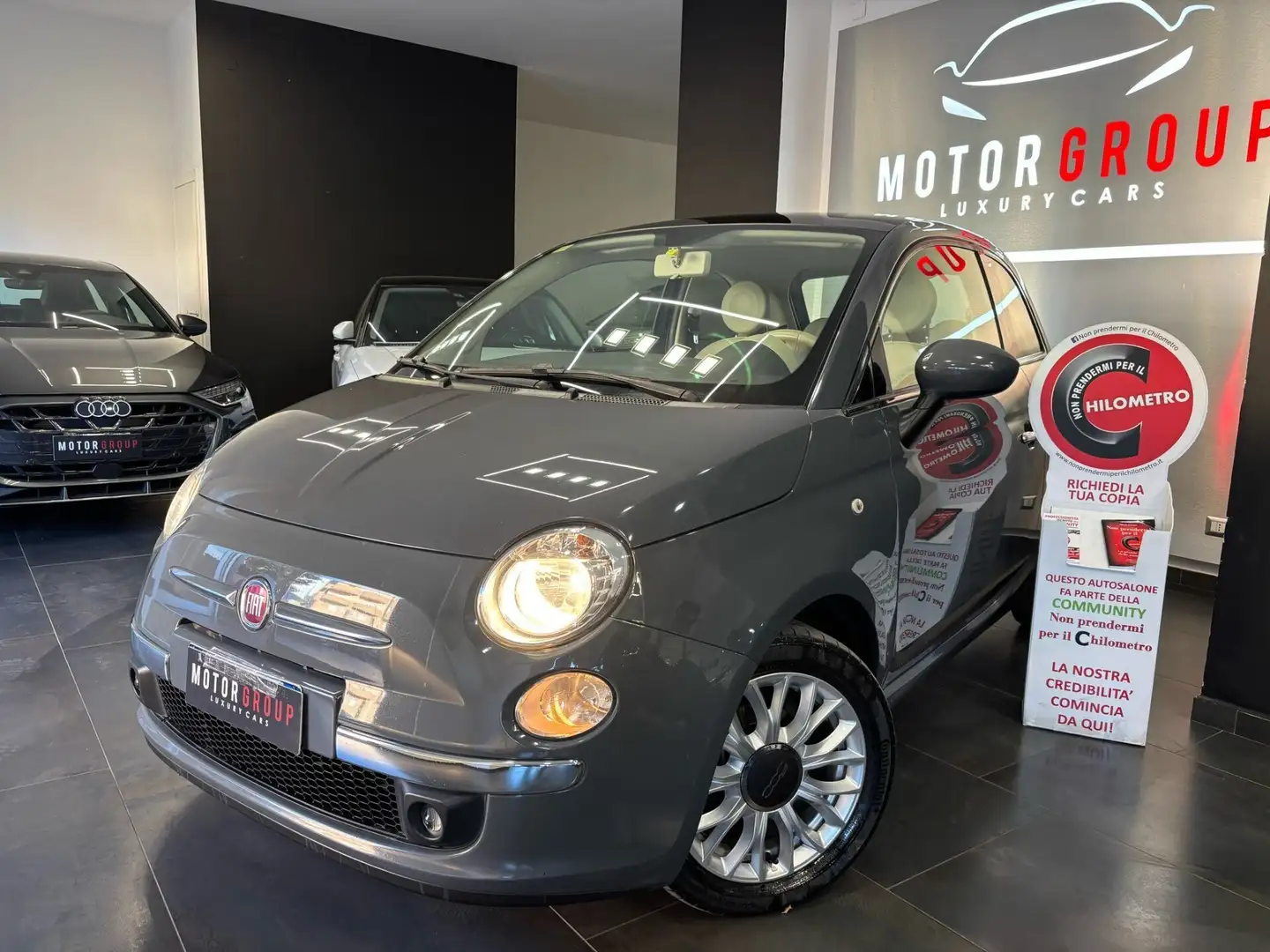 Fiat 500 1.2 EasyPower Lounge 69CV Grigio - 1