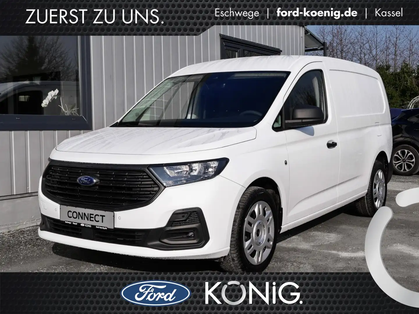 Ford Transit Connect KW Trend L2 Navi+Klima+ParkPilot Klima Navi Weiß - 1