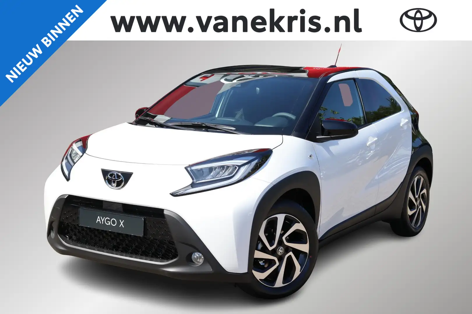 Toyota Aygo X 1.0 VVT-i Pulse Bitone lak , Nieuw, Voordeel! Bianco - 1