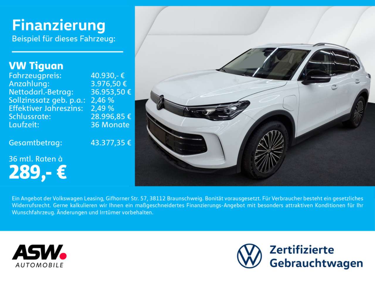 Volkswagen Tiguan 2026