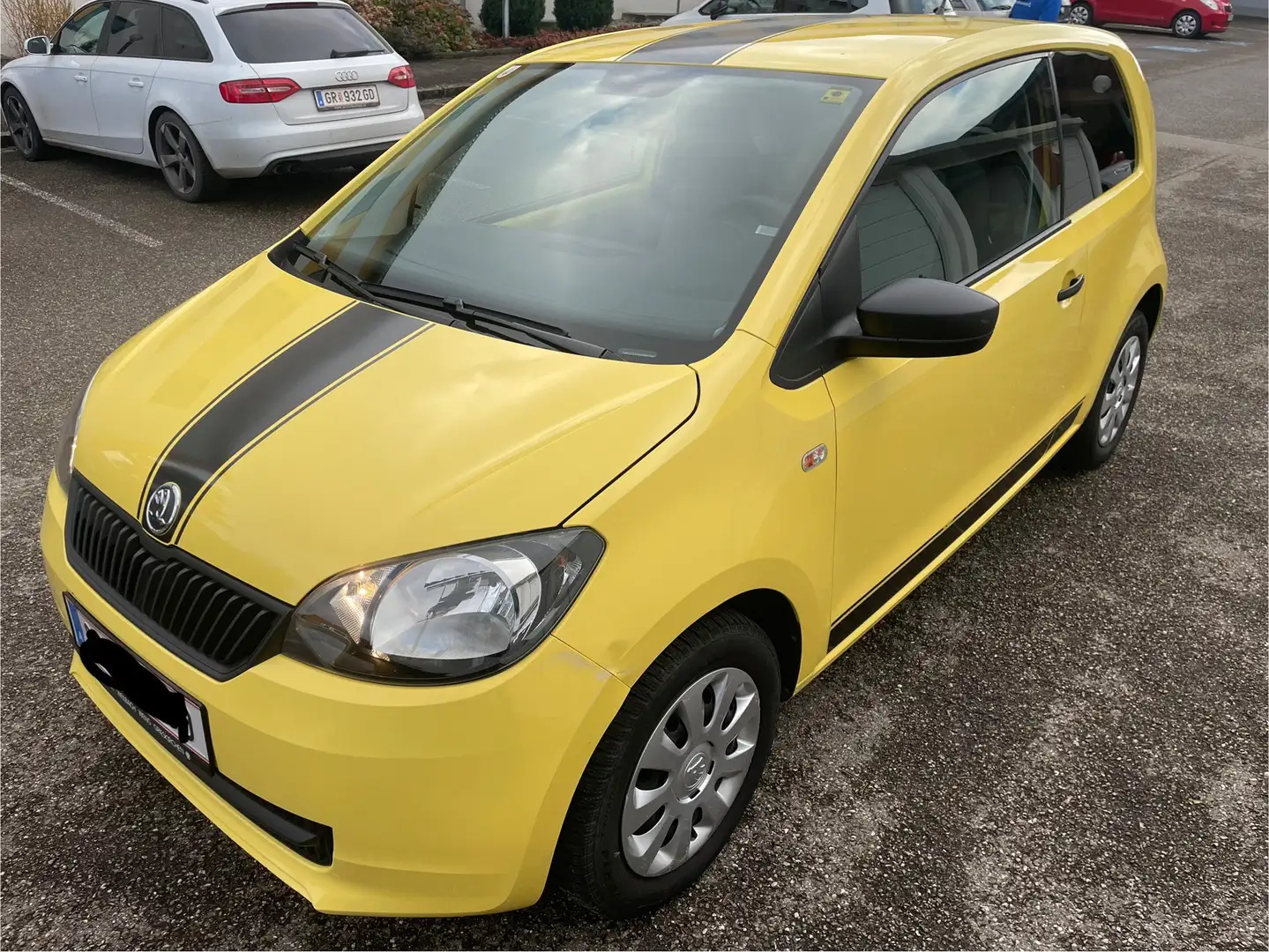 Skoda Citigo Жовтий - 1