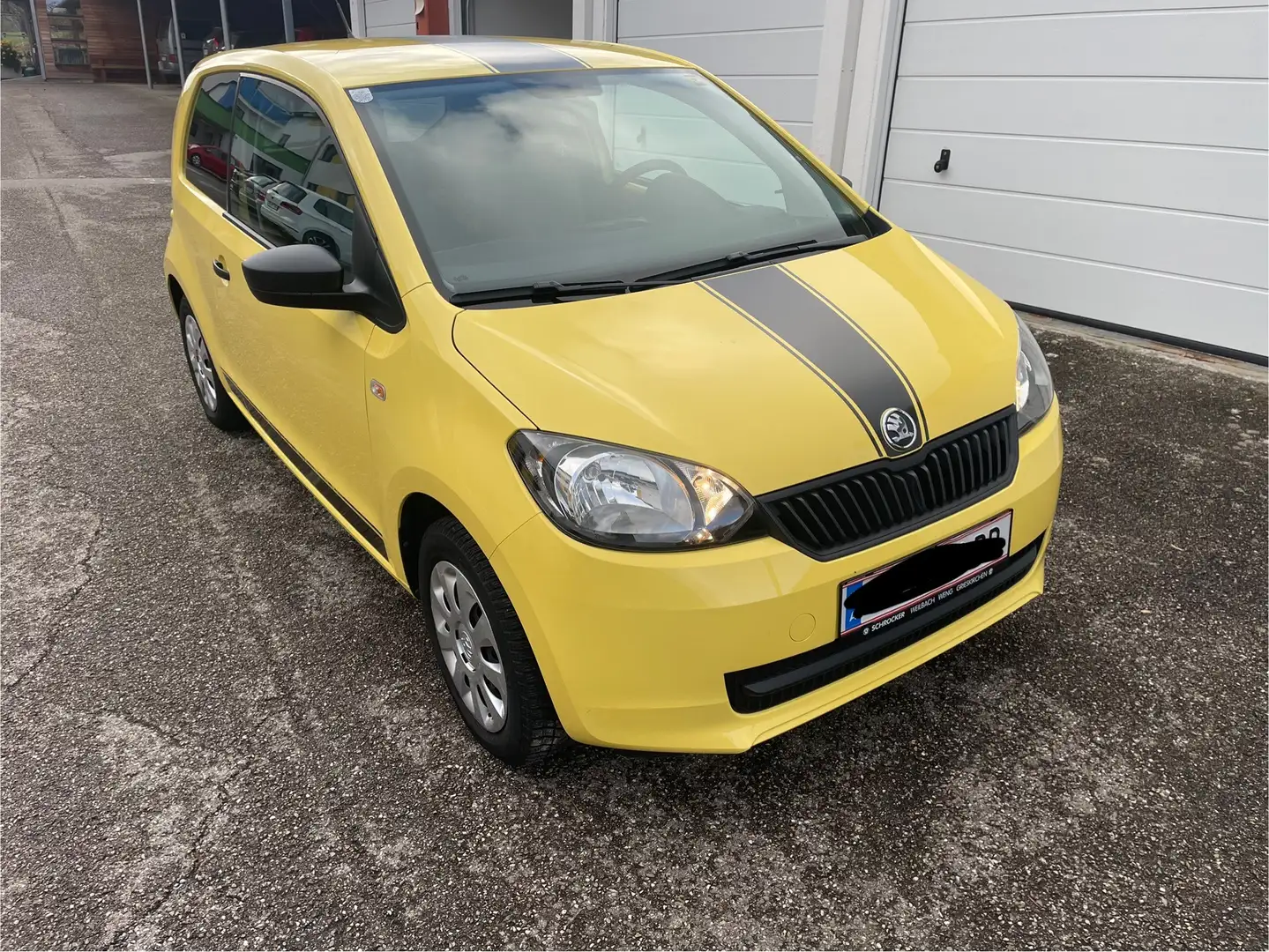 Skoda Citigo Жовтий - 2