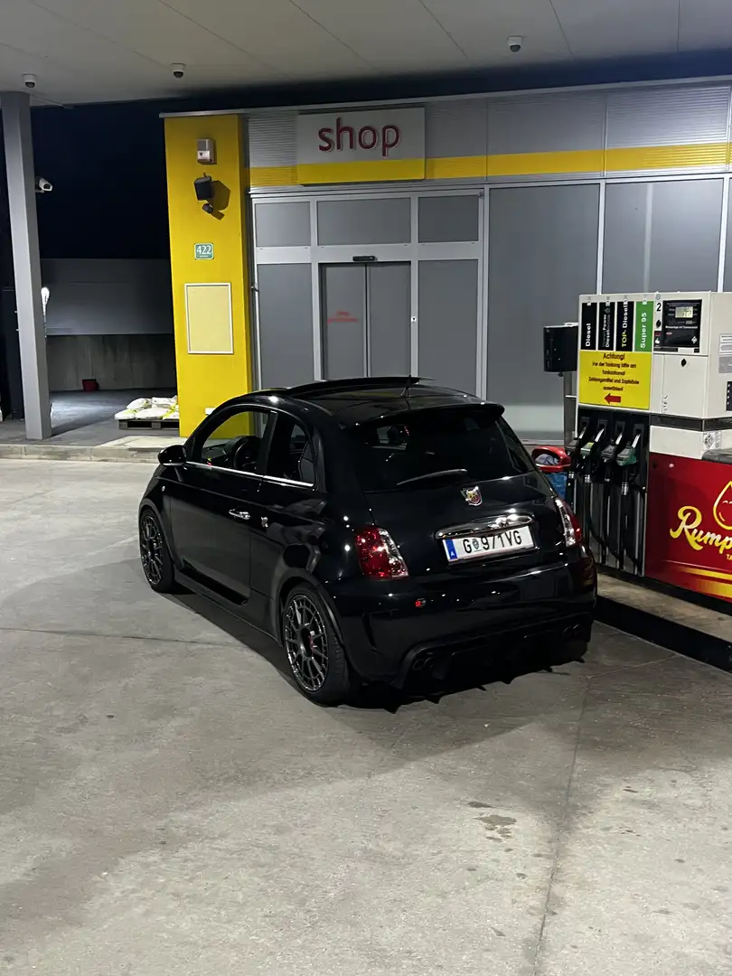 Abarth 500 1.4 Turbo 135ps | Skydome | Bi-Xenon | Record-Monz Schwarz - 2