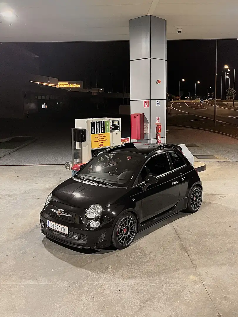 Abarth 500 1.4 Turbo 135ps | Skydome | Bi-Xenon | Record-Monz Schwarz - 1