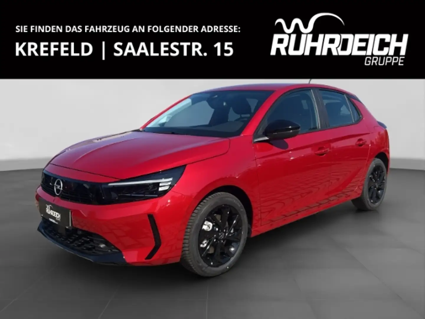 Opel Corsa Edition LED CarPlay SHZ LHZ Klima PDC hi. Allwette Rouge - 1