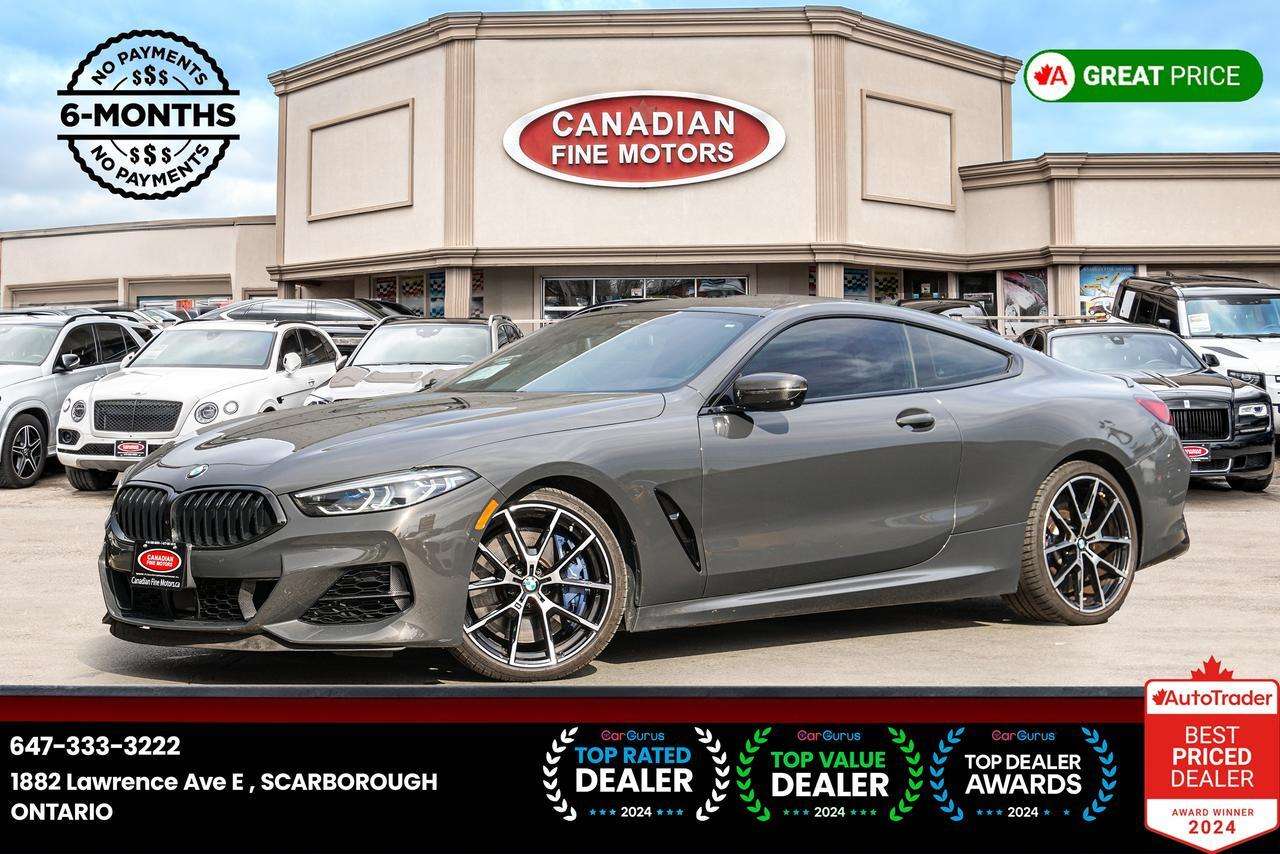 2019 BMW 8 Series M850i xDrive Coupe |M SPORT|CARBON PKG|HUD|