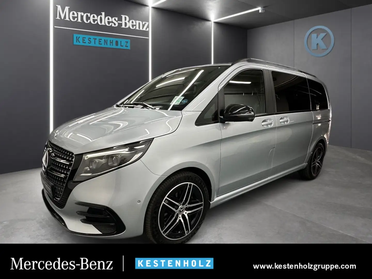 Mercedes-Benz V 250 d  AMG WideScreen 360° Airmat Stdhzg AHK 9G Silber - 1