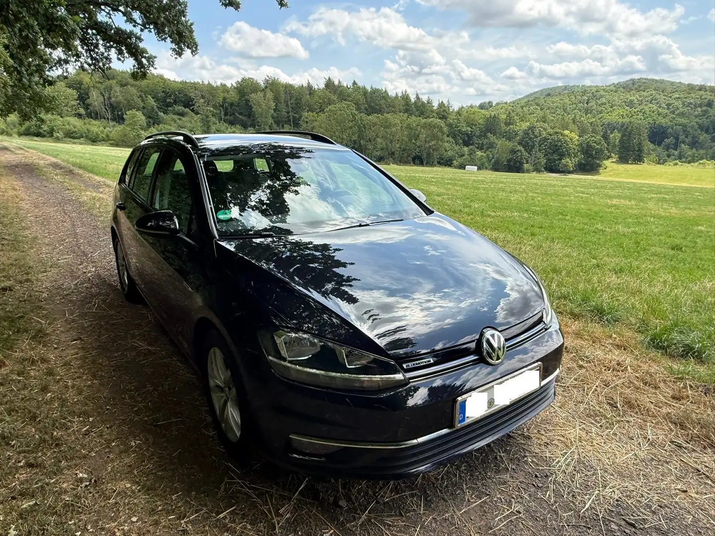 Volkswagen Golf Variant Golf VII Variant 1.5 TSI-Bluemotion-Scheckheft Schwarz - 2