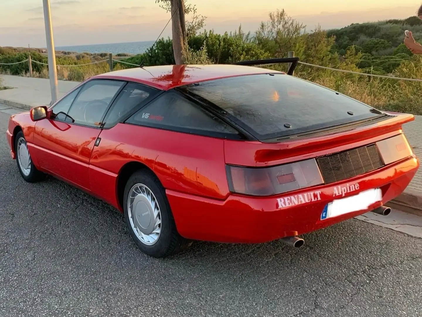Renault Alpine V6 Alpine 2.5 Turbo V6 Kırmızı - 2