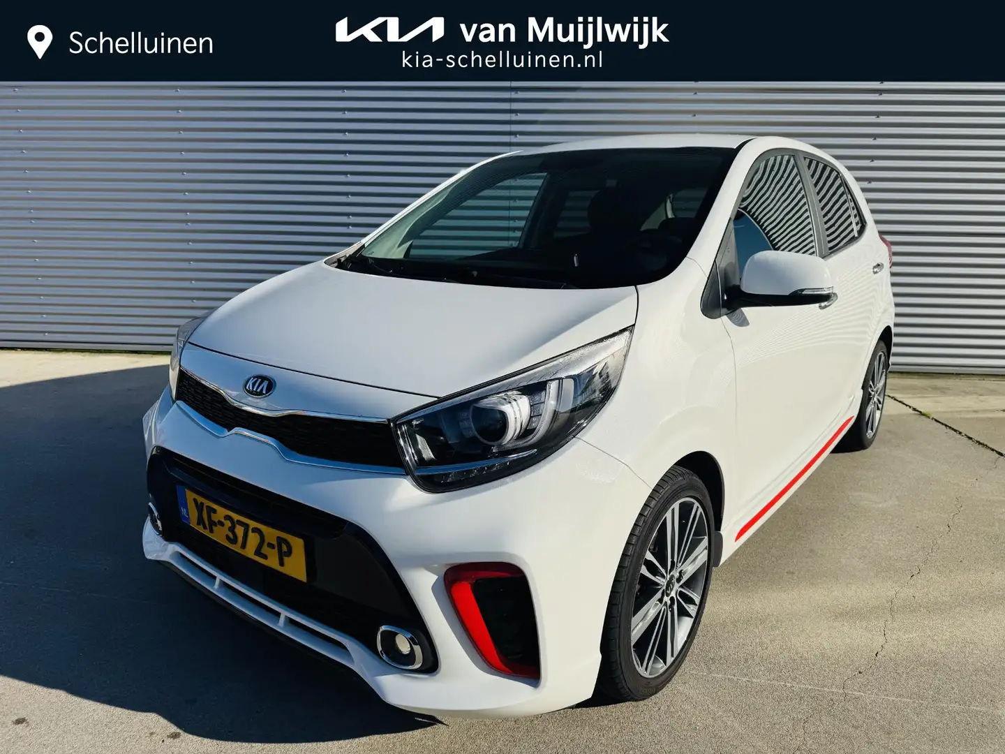 Kia Picanto 1.0 T-GDI GT-Line Stoel&Stuurverwarming | Clima | Blanc - 1