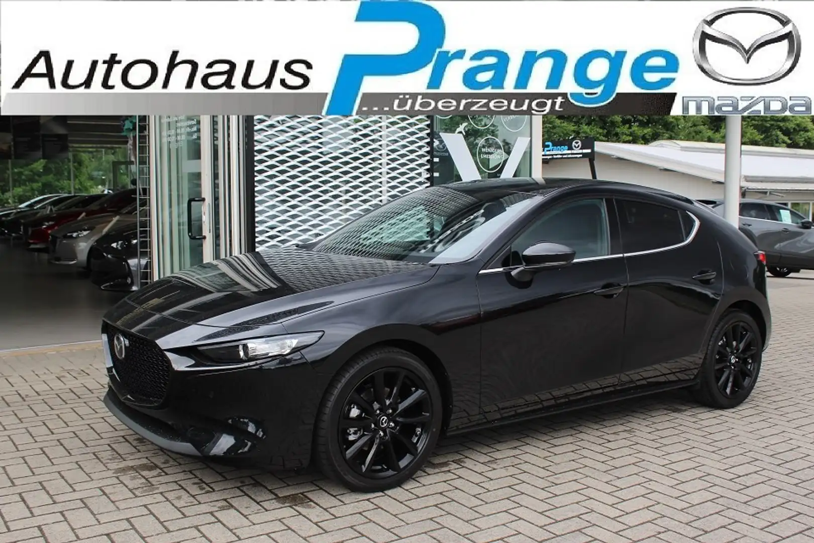 Mazda 3 M-Hybrid X-186 AT Exclusive-Line *Dezember-Aktion* Schwarz - 1