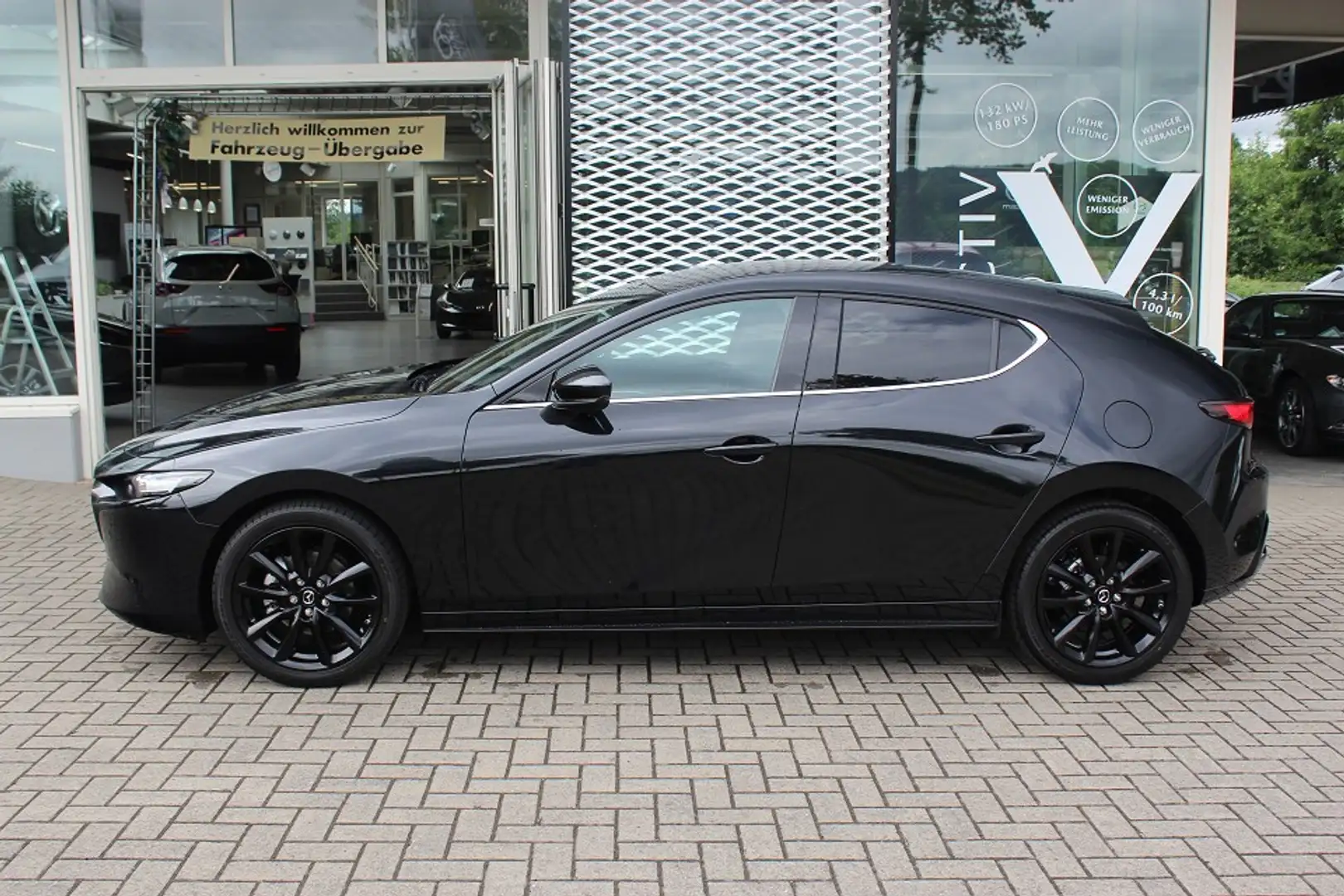 Mazda 3 M-Hybrid X-186 AT Exclusive-Line *Dezember-Aktion* Schwarz - 2