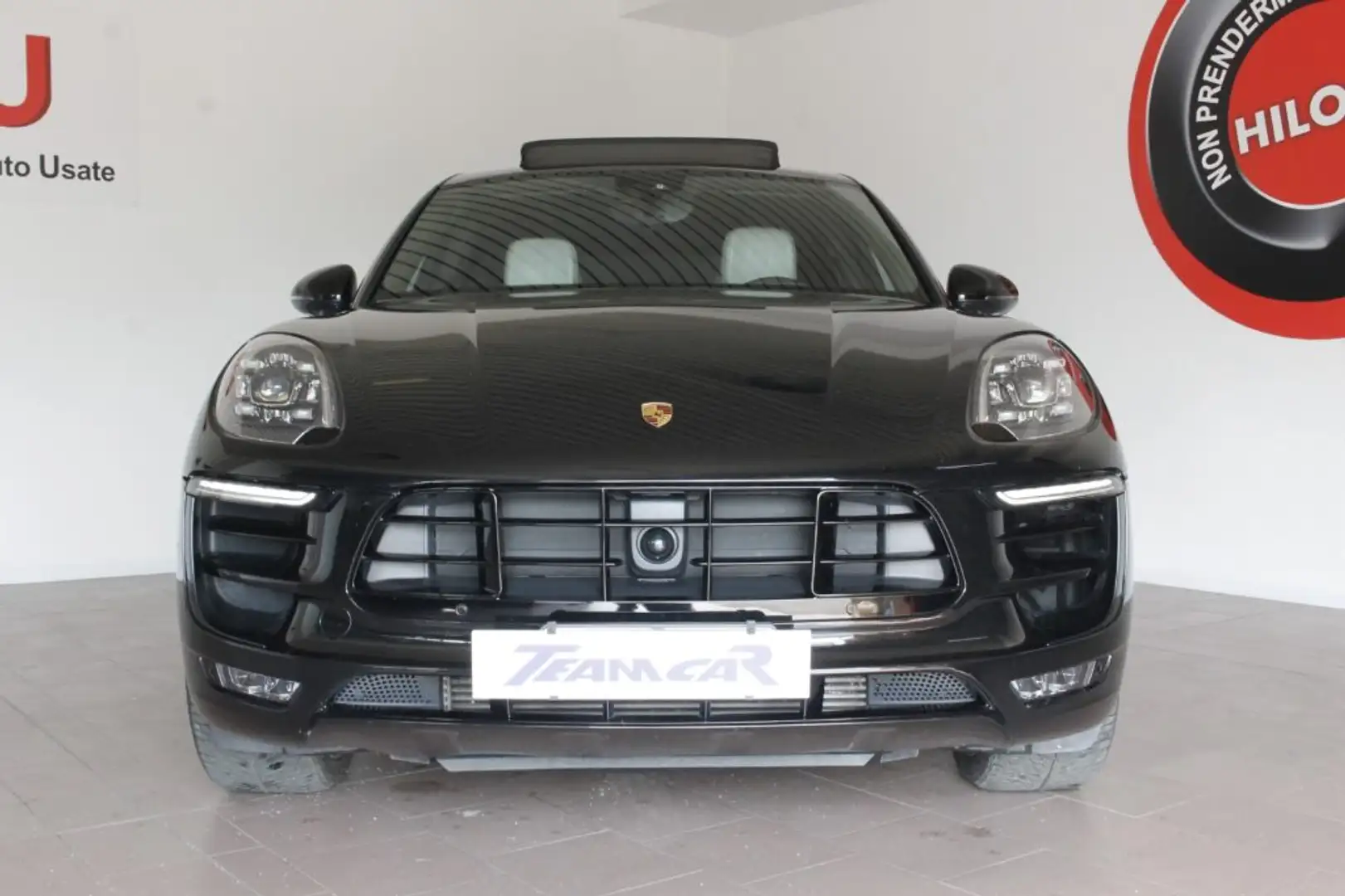 Porsche Macan 3.0 S Diesel Unicoprop.TETTO/PELLE BIANCA Nero - 2