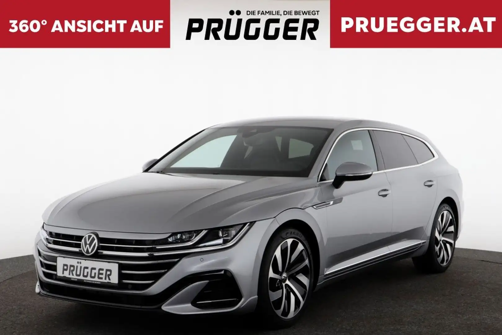 Volkswagen Arteon SB TDI DSG R-LINE SPORT NAVI LEDER 19 ZOLL Argent - 1