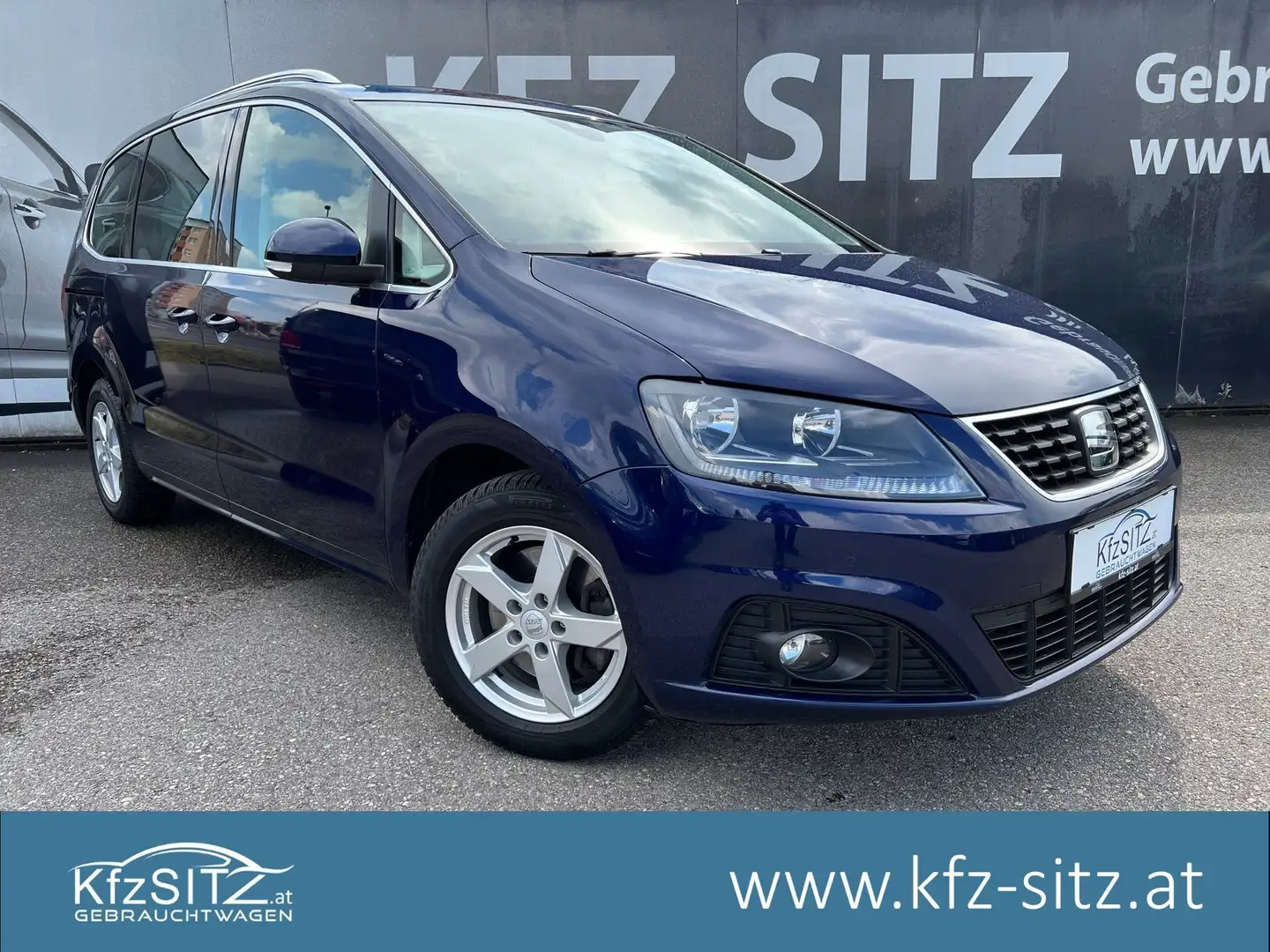 SEAT Alhambra Executive 2,0 TDI | 7 Sitzer Blau - 1