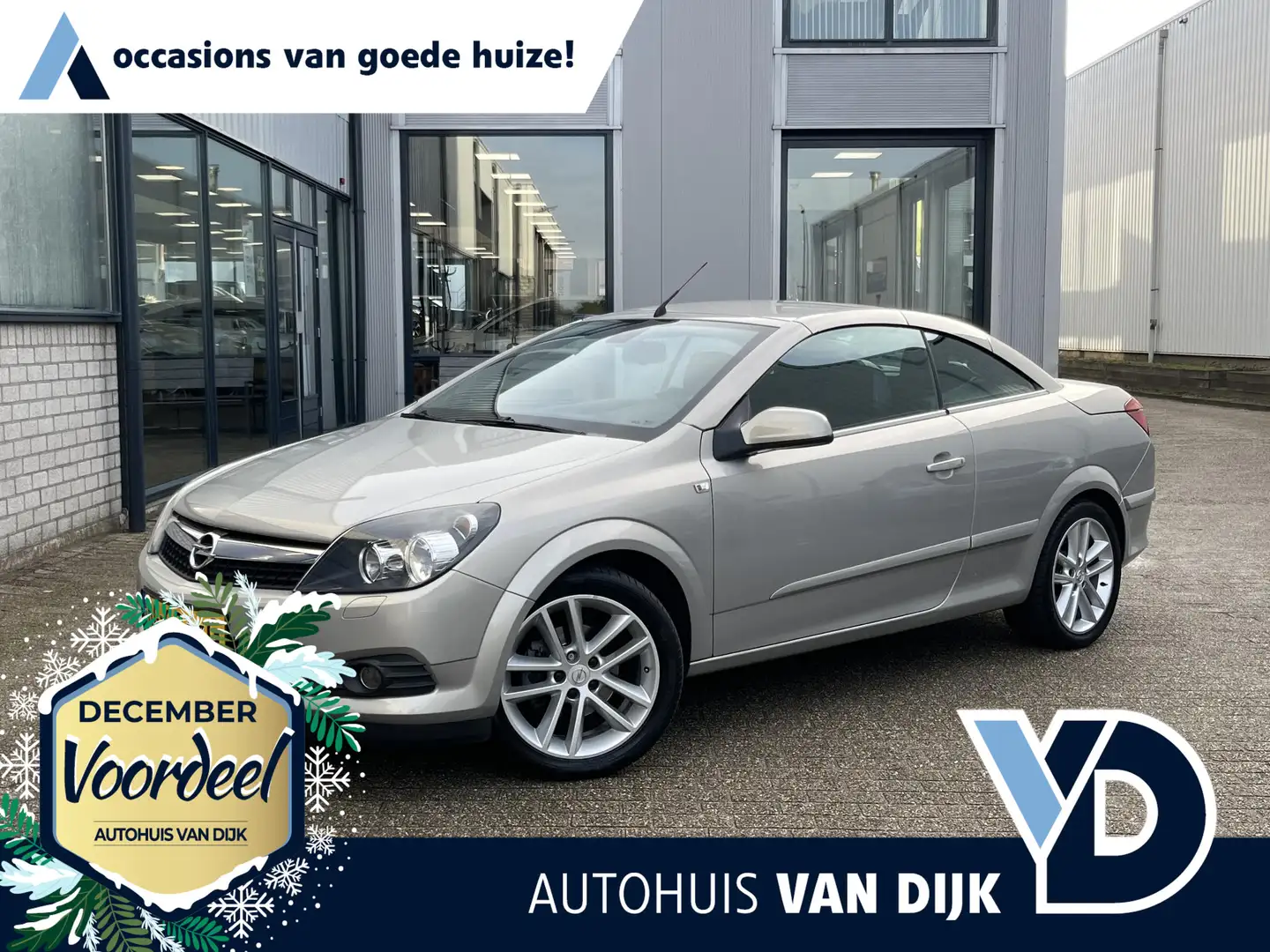 Opel Astra TwinTop 1.8 Enjoy | 2e Eigenaar/Airco/CruiseContro Grau - 1
