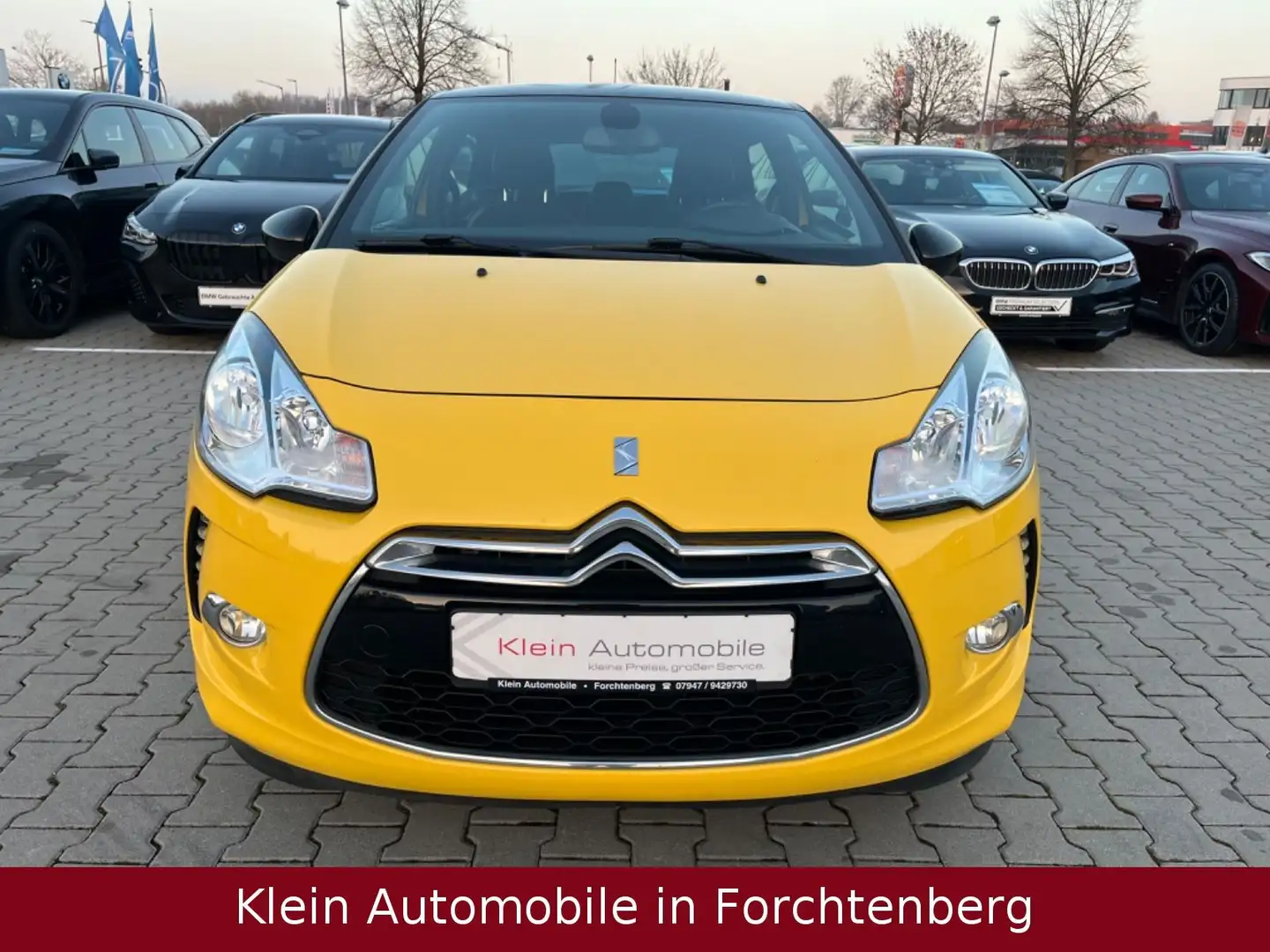 DS Automobiles DS 3 Chic Aut. Klima Einparkhilfe LM Tempomat Gelb - 2