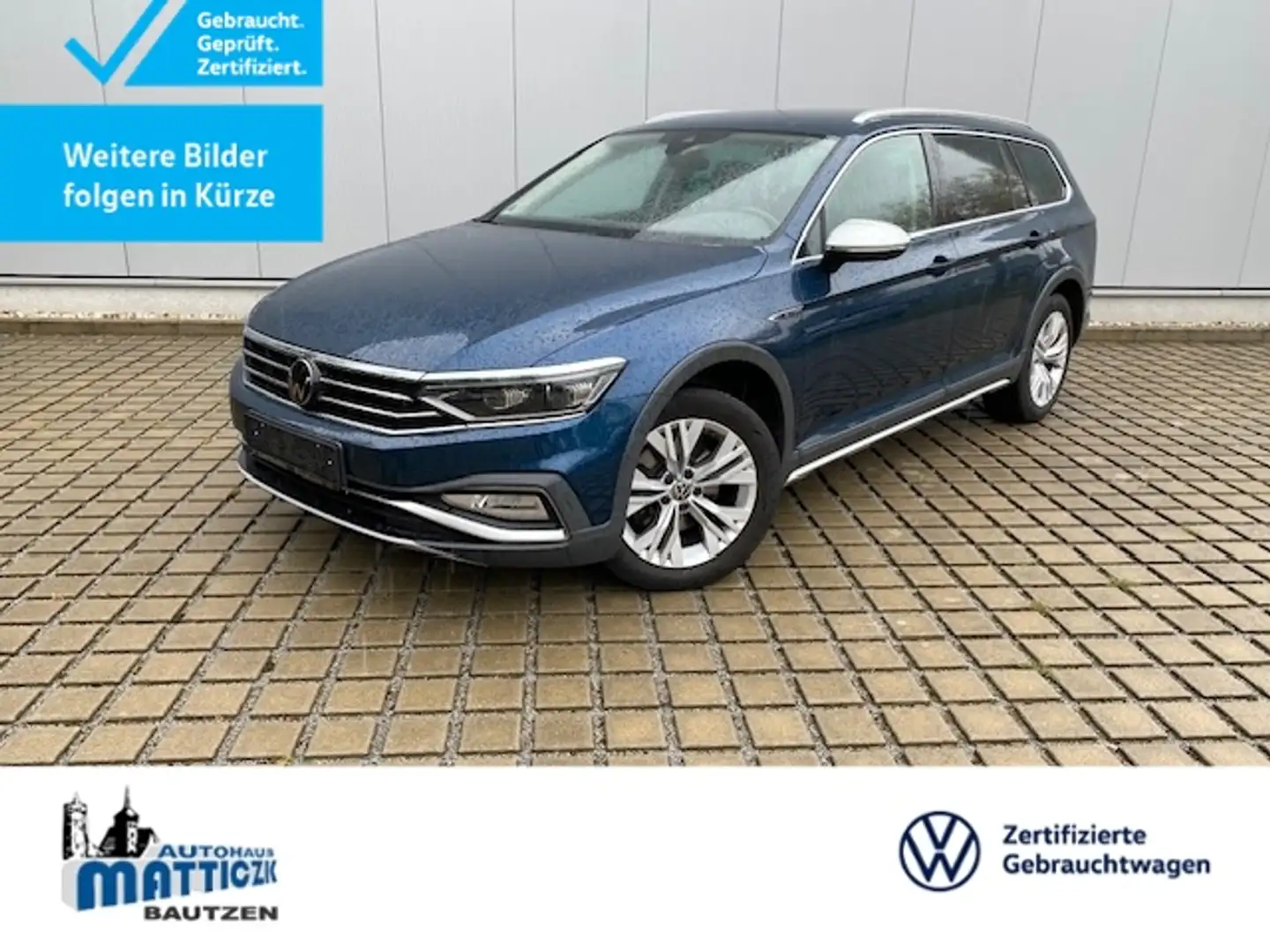 Volkswagen Passat Alltrack 2.0 TDI 200 PS 4M DSG IQ.DRIVE/AHK/MATRIX/NAVI+VZ Blau - 1