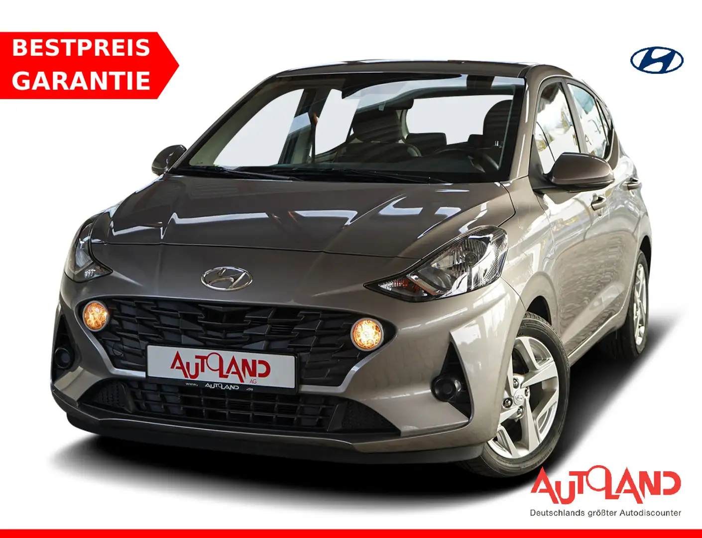 Hyundai i10 1.0 Trend Tempomat Sitzheizung Spurhalte PDC Grau - 1