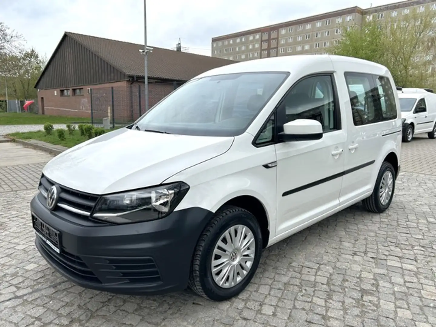 Volkswagen Caddy PKW 1.0TSI 1HAND*Klima* Weiß - 2