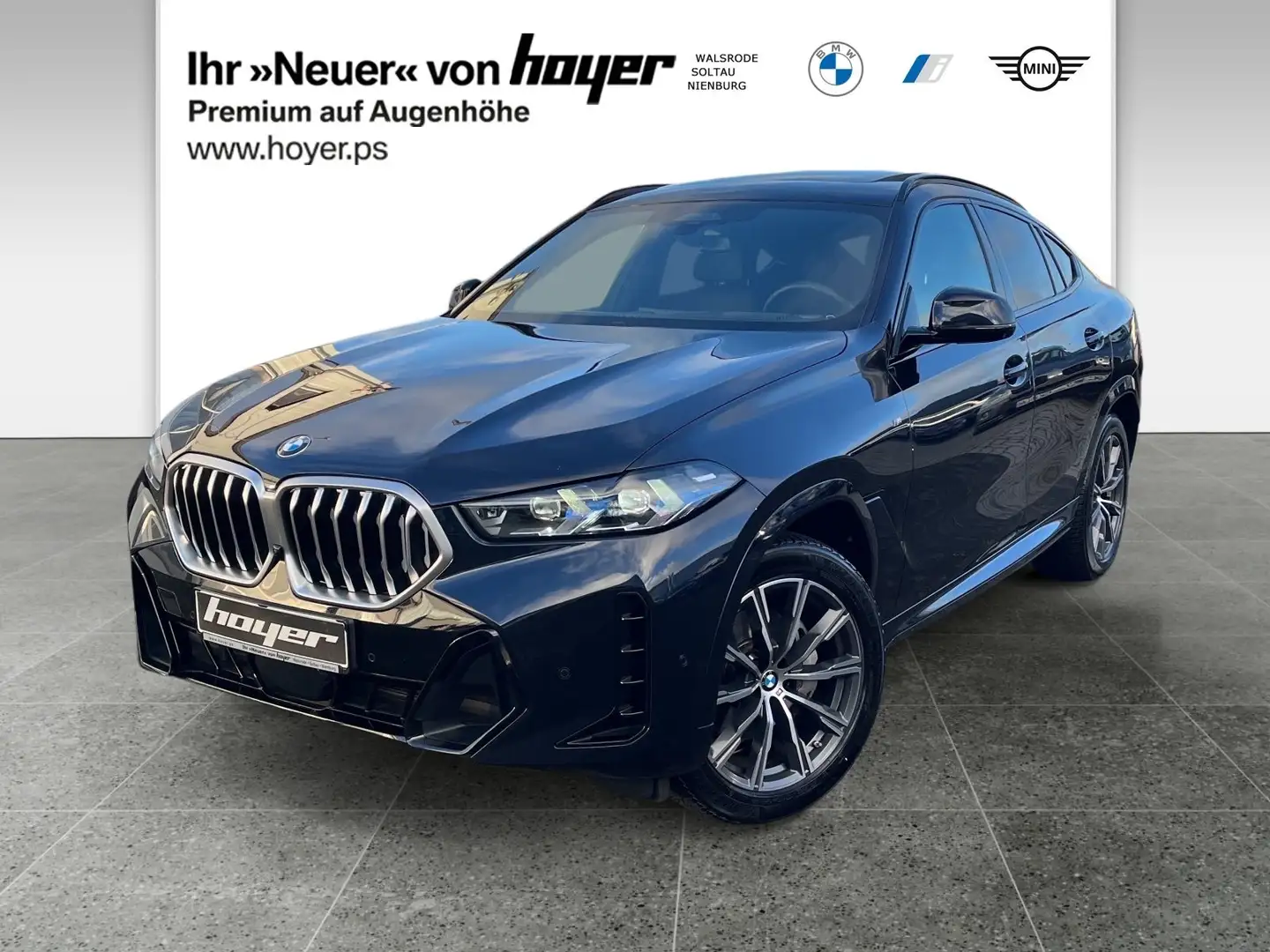 BMW X6 xDrive30d M Sport Gestiksteuerung HK HiFi Schwarz - 1