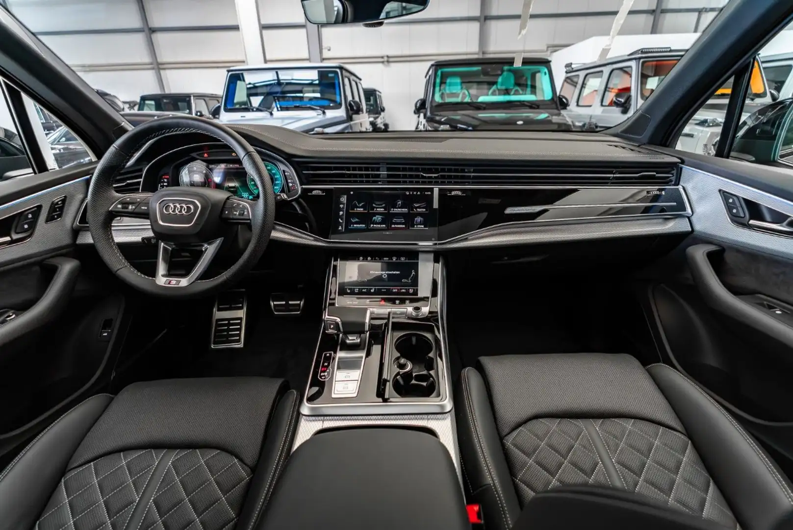 Audi Q7 50 TDI quattro S line / Full Option / 2025 Schwarz - 2