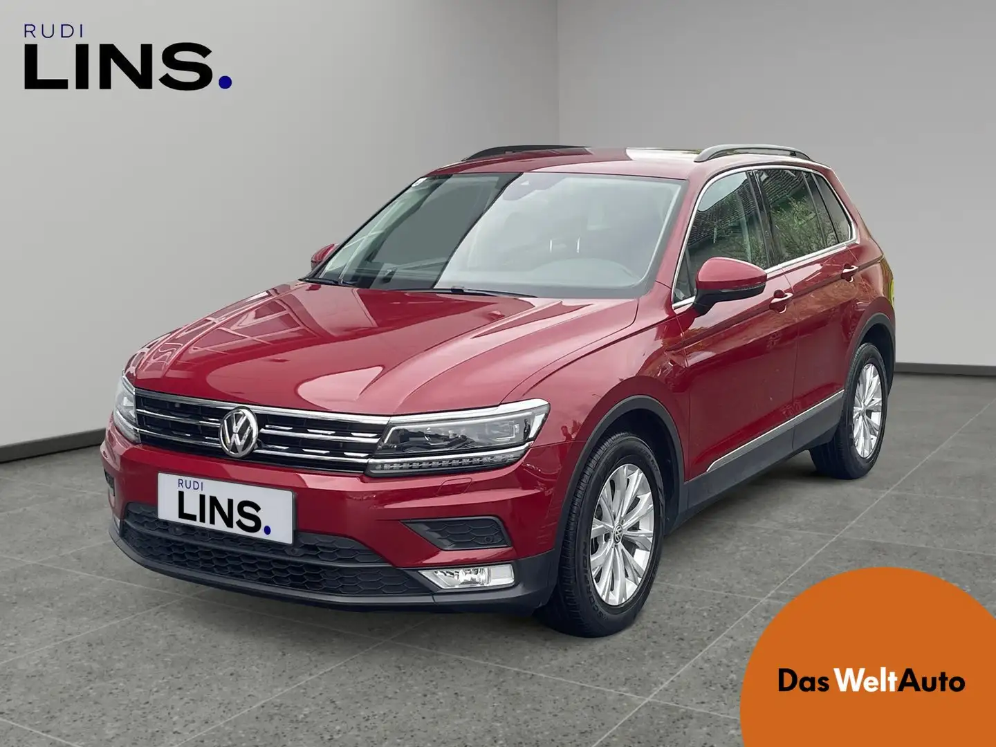 Volkswagen Tiguan Comfortline TDI SCR Rot - 1