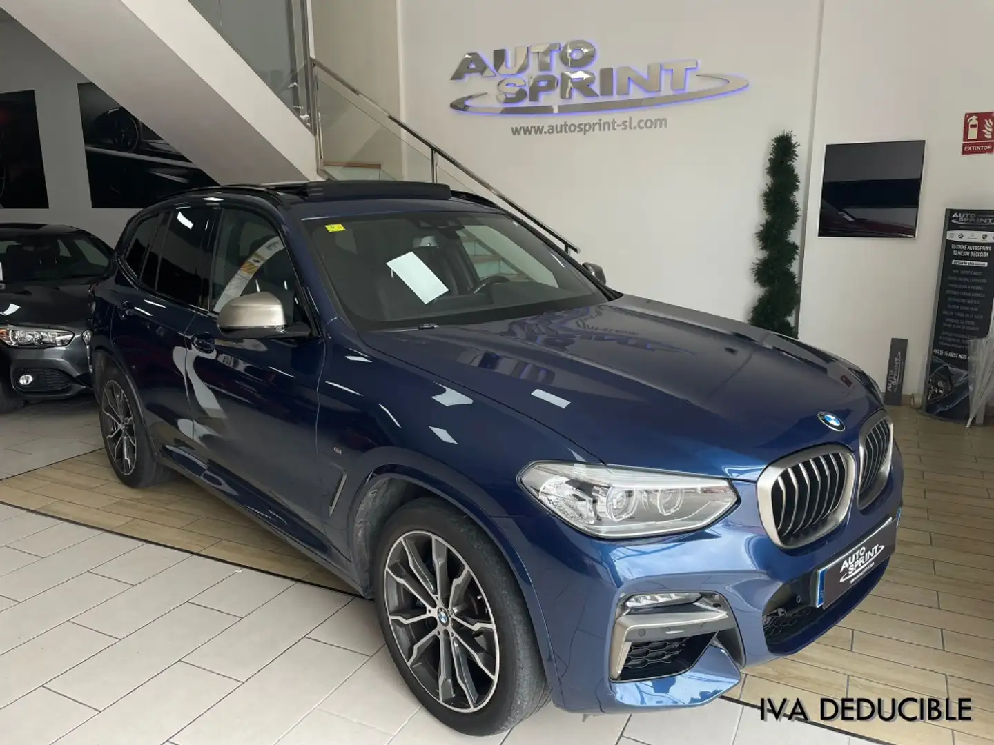 BMW X3 M40d Bleu - 1