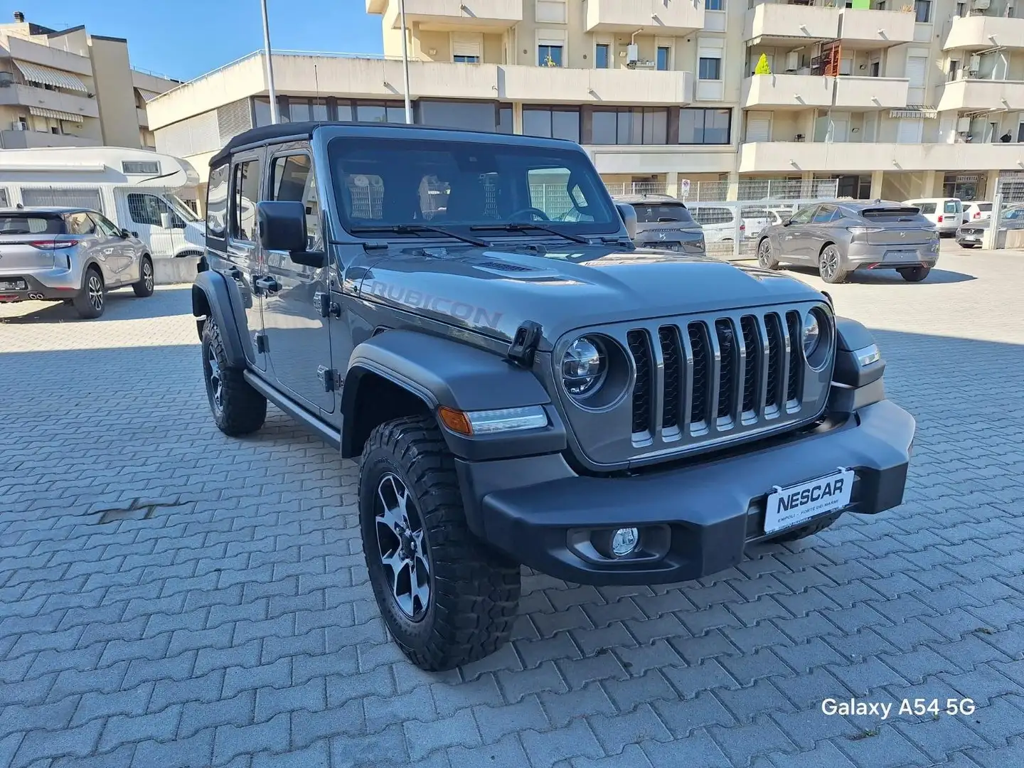 Jeep Wrangler Unlimited 2.0 turbo Rubicon auto Gris - 2