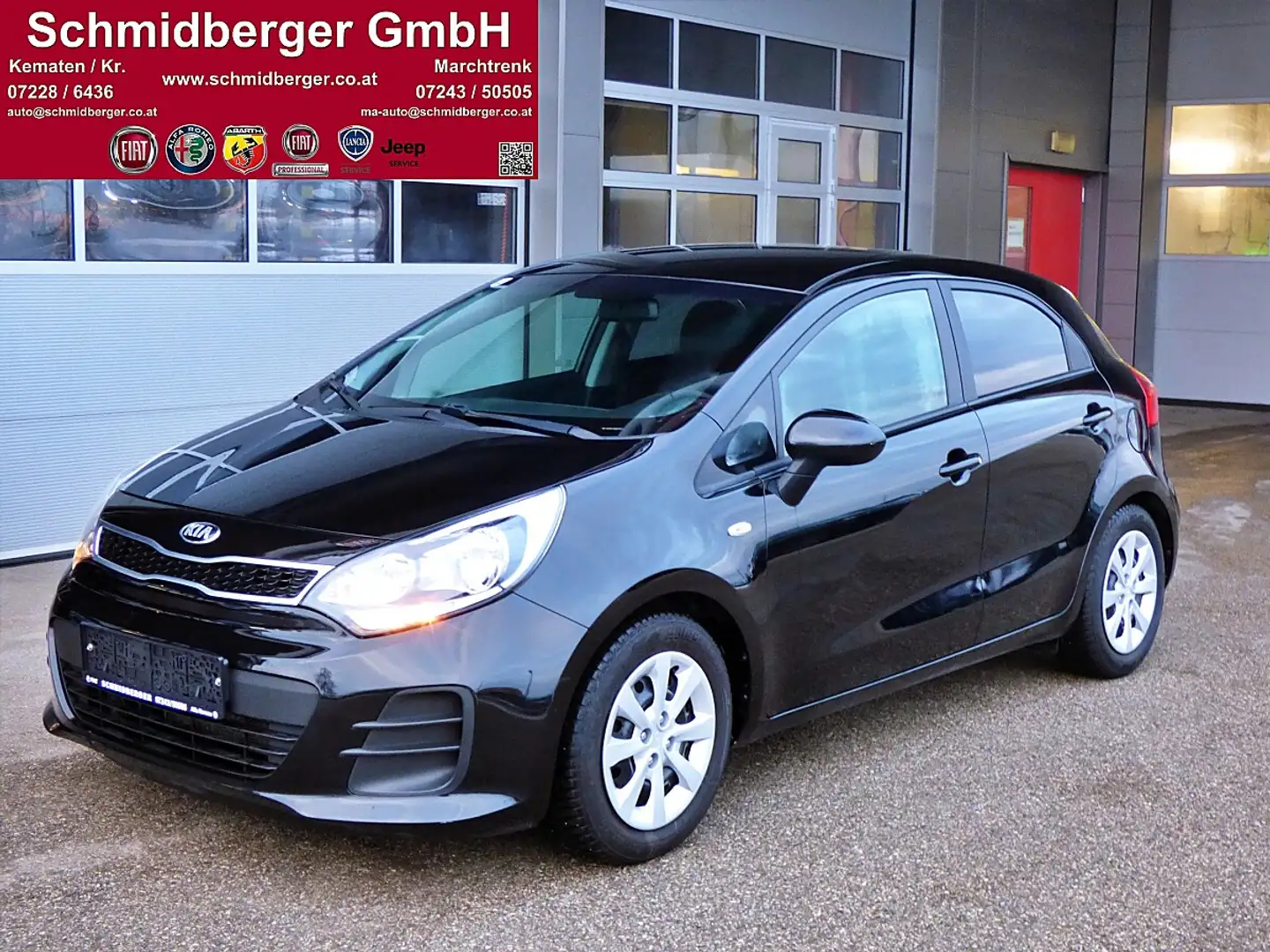 Kia Rio 1,2 MPI Titan 8-fach bereift Schwarz - 1