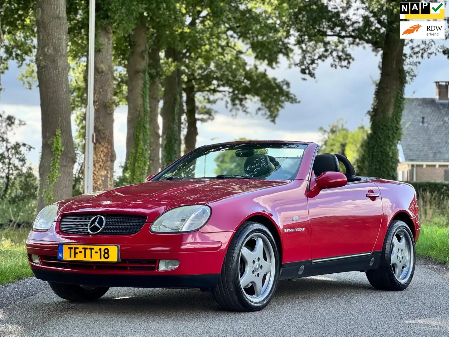 Mercedes-Benz SLK 230 K. Rojo - 1