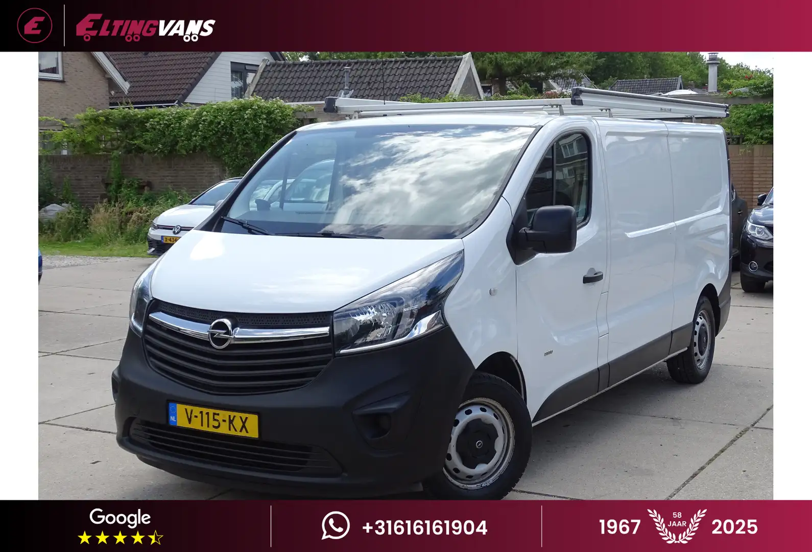 Opel Vivaro 1.6 CDTI L2H1 EcoFlex EURO 6 Blanc - 1