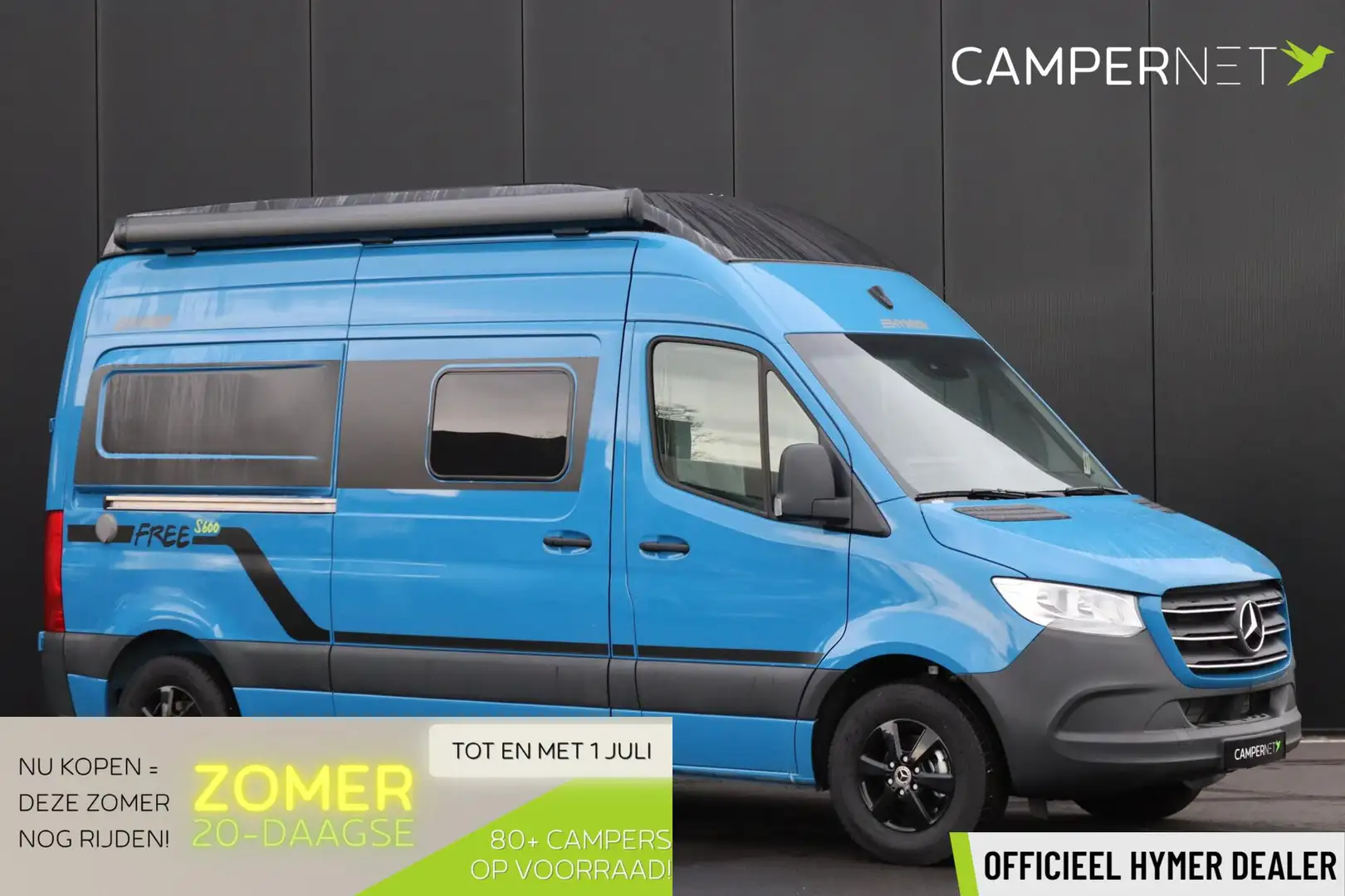 Overig Hymer Free S 600 Blue Evolution 170pk Automaa Blauw - 2