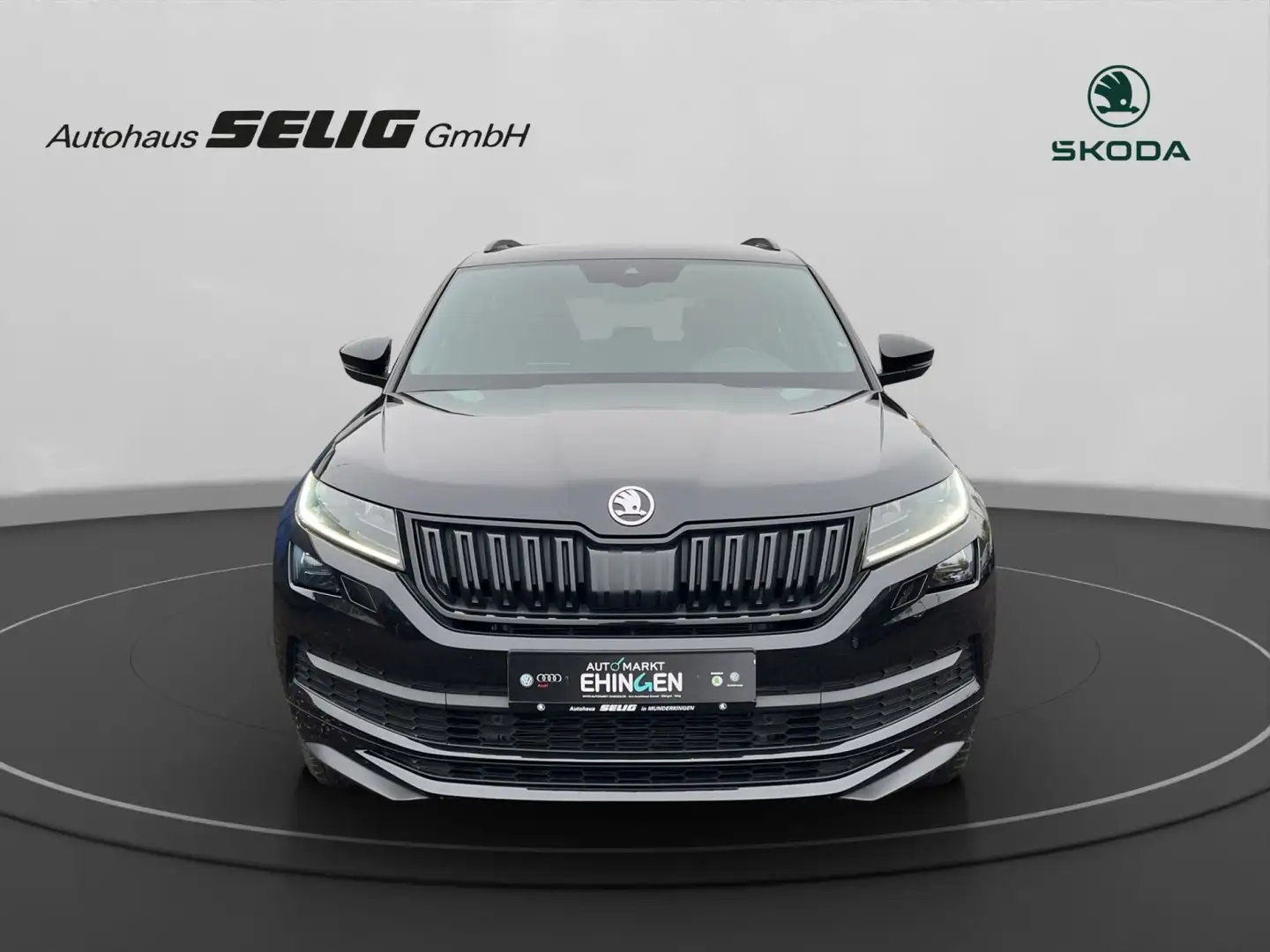 Skoda Kodiaq 2,0 TDI DSG 190 PS Sportline 4x4, Navigat Schwarz - 2