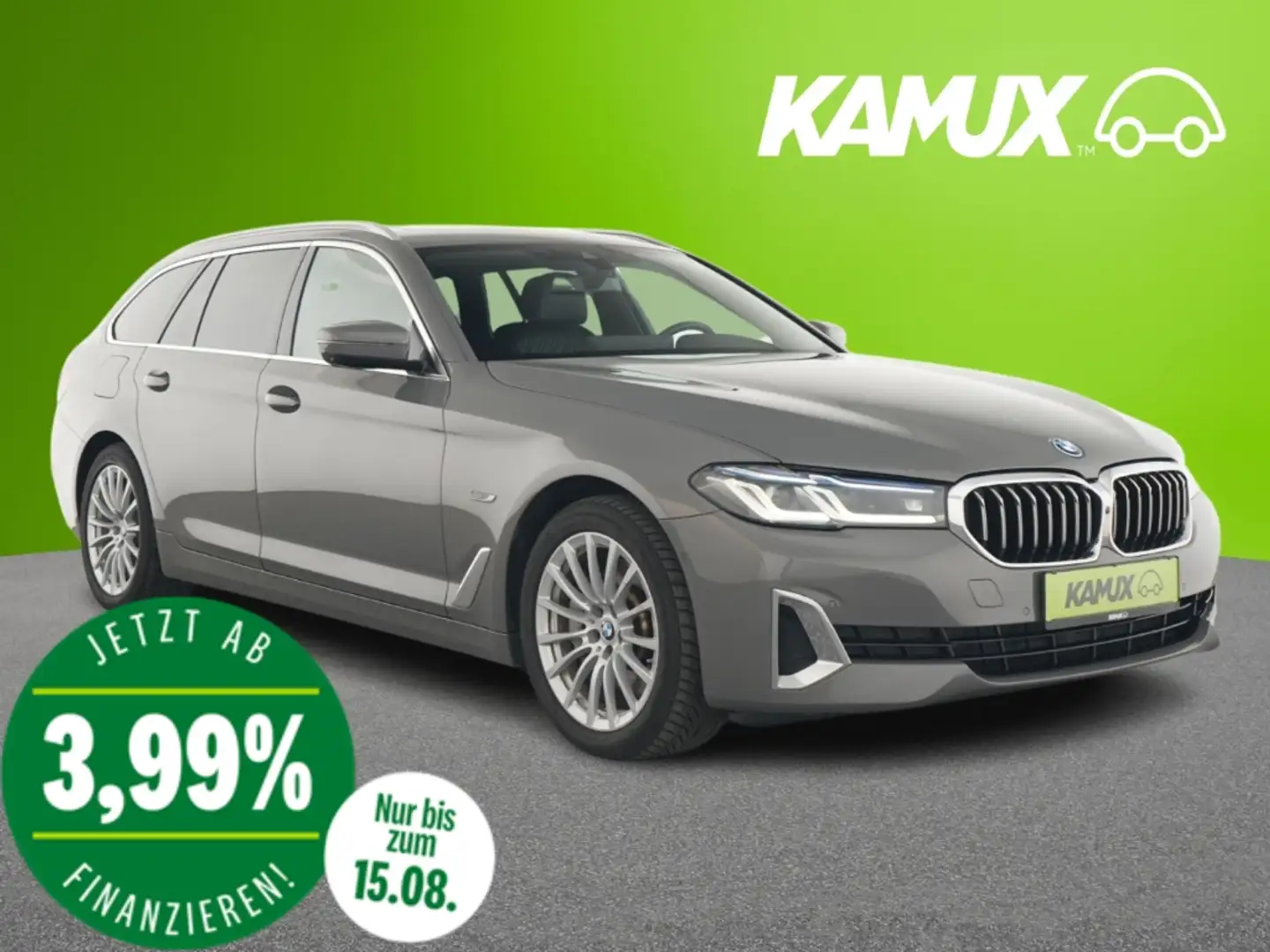 BMW 530 xD Touring Steptronic Luxury Line+LED+PANO Grau - 1