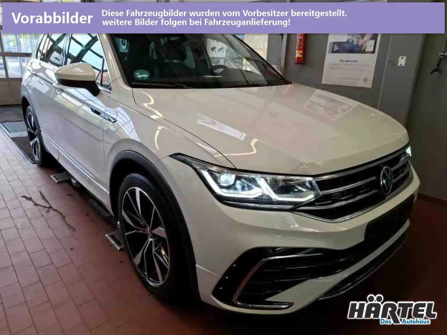 Volkswagen Tiguan R-LINE 2.0 TDI DSG (+EURO6+ACC-RADAR) Navi Weiß - 2