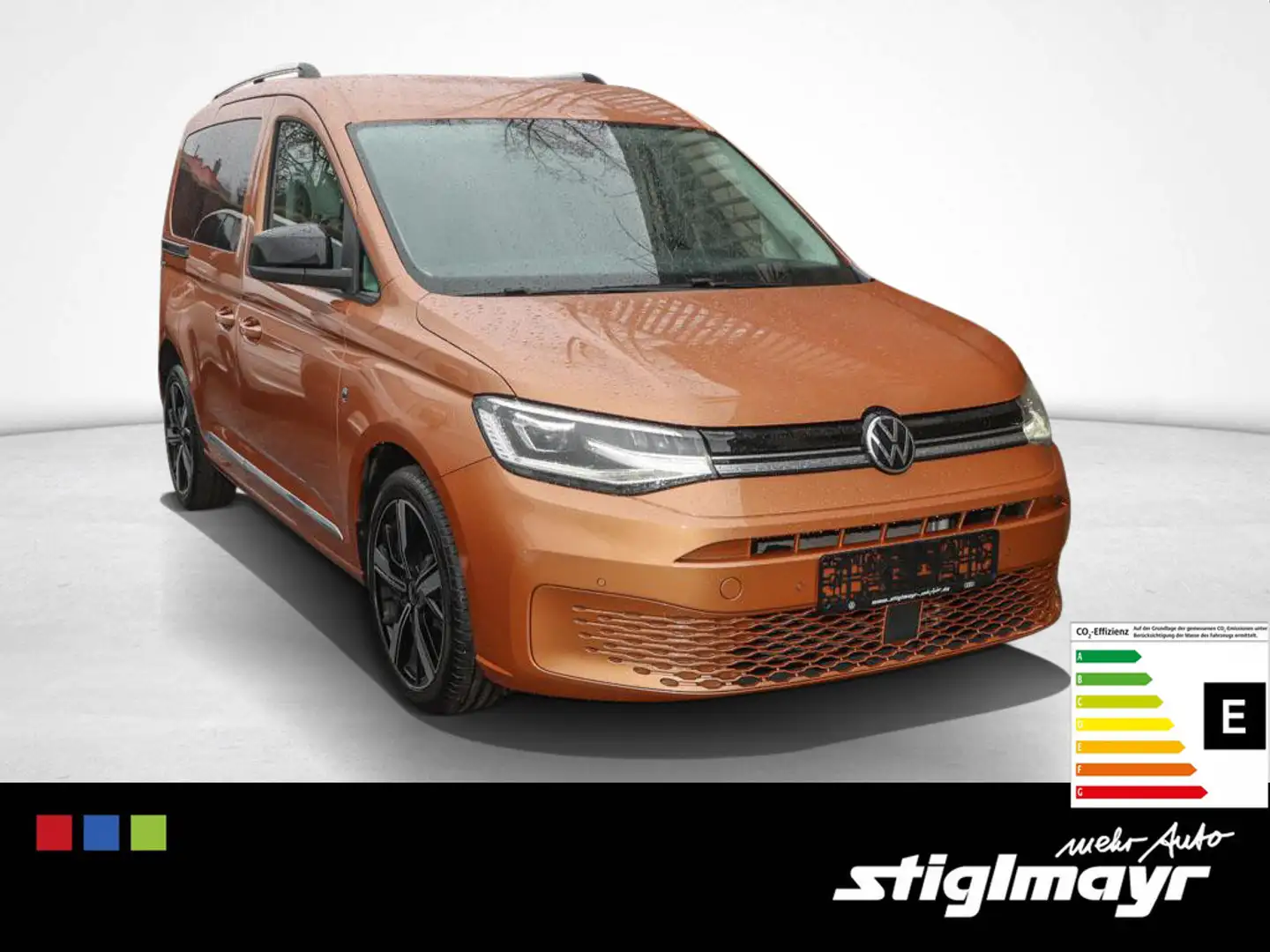 Volkswagen Caddy Style 2.0 TDI DSG LED+NAVI+2XSCHIEBETÜR Brons - 1