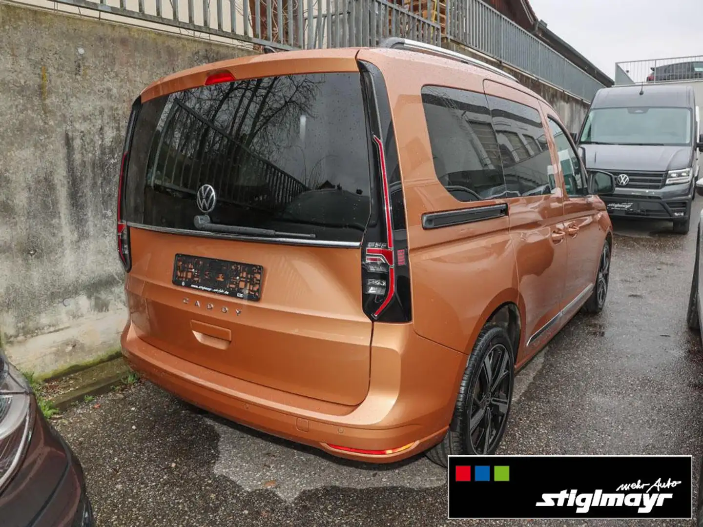 Volkswagen Caddy Style 2.0 TDI DSG LED+NAVI+2XSCHIEBETÜR Brons - 2